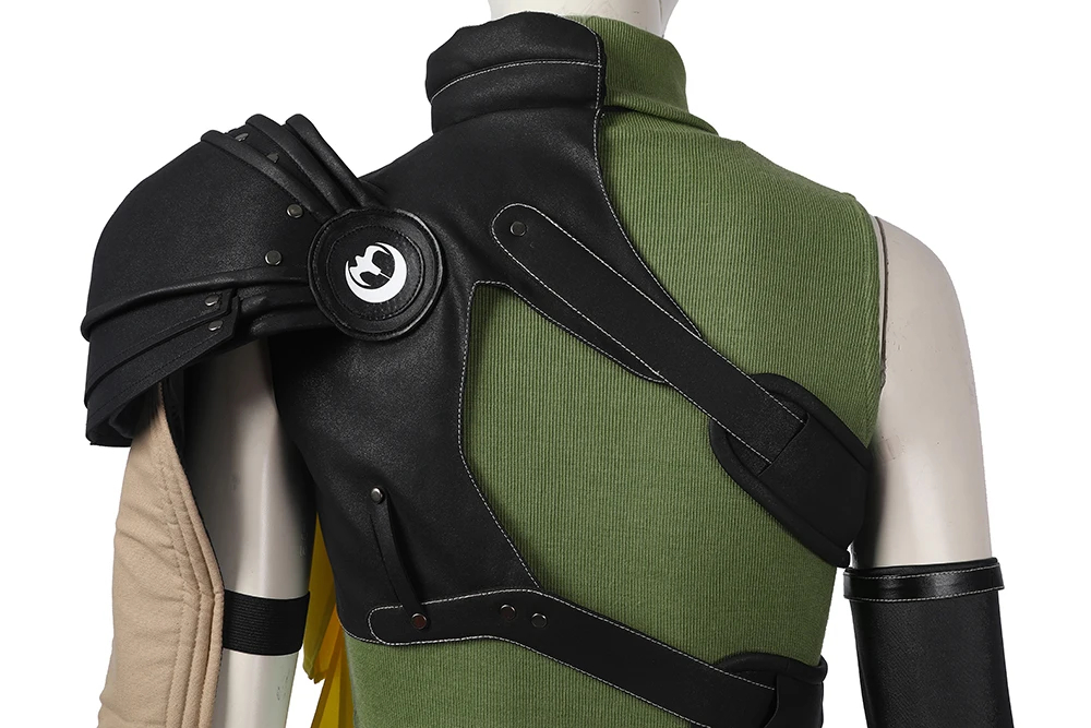 Final Fantasy VII Yuffie Kisaragi Cosplay Costume Game FF7 Remake Warrior Outfit Shoes Full Set Women 