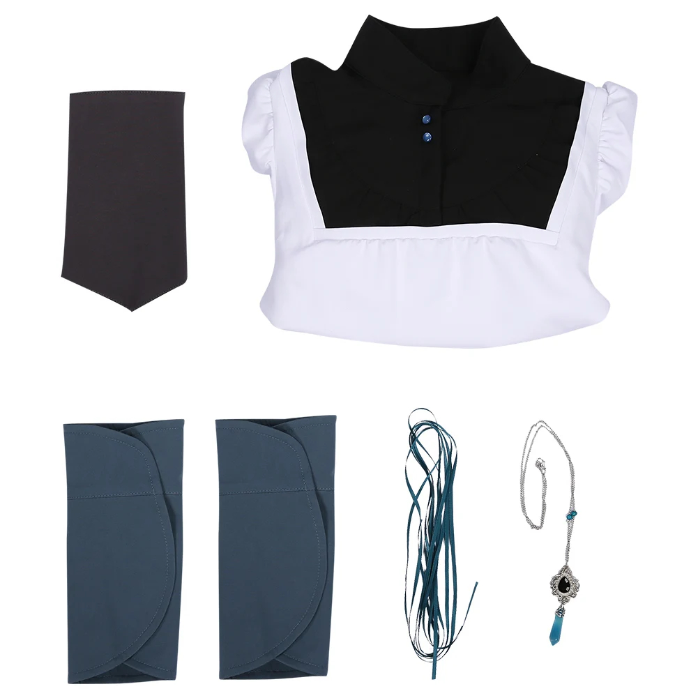 Final Fantasy XVI FF16 Female Jill Warrick Cosplay Dress Anime Game Halloween Party Clothes