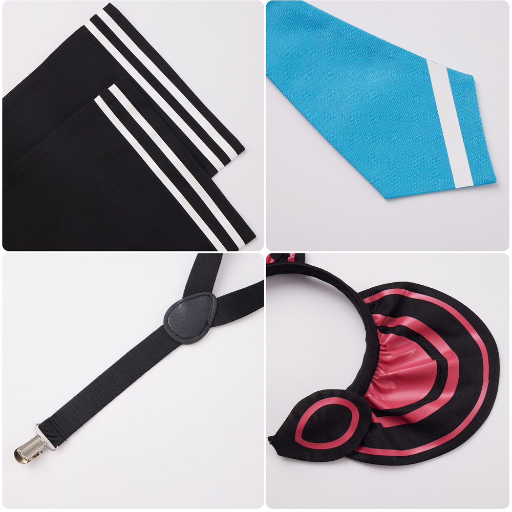 Game Blue Archive Saiba Momoi Cosplay Costume Anime Dresses Wig(No hair accessories) Full Set