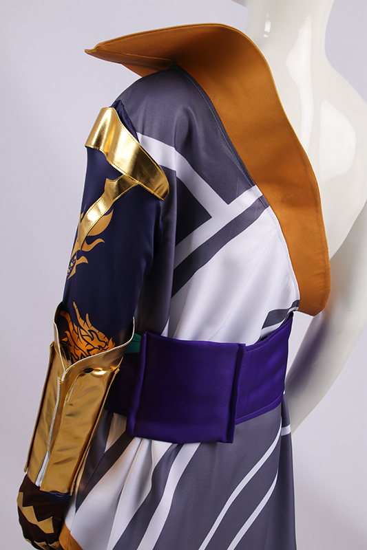 Game League Of Legends LOL Storm Dragon Lee Sin Cosplay Costume DAX