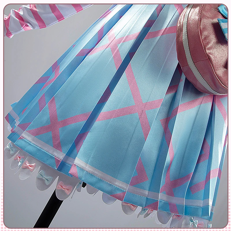 Virtual YouTuber/VTuber Yang Nari Carnival Costume Cute Anime Girl Uniform Skirt Halloween Party Suit Not Wig