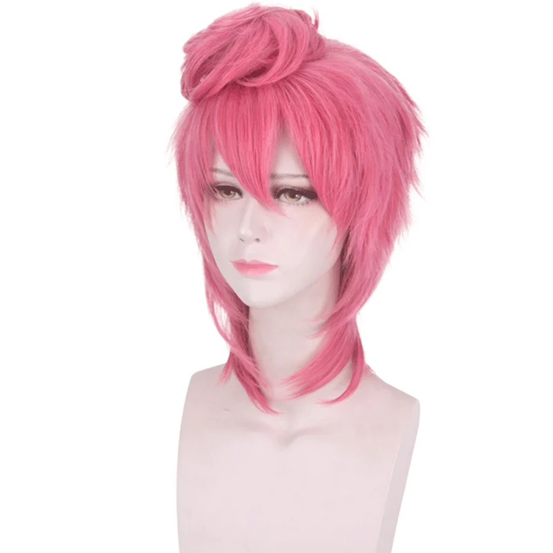 Trish Una Cosplay Wig JOJO's Bizarre Adventure Golden Wind Long Straight
