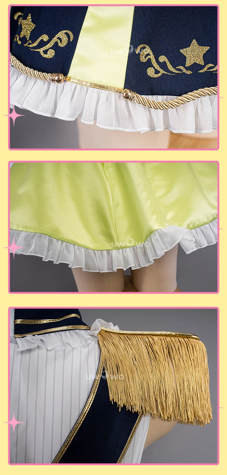 Anime Mother and Children MEM CYO Cosplay Costume Lolita Military Costume Idoll Stagee Performance Master Halloween in Stock