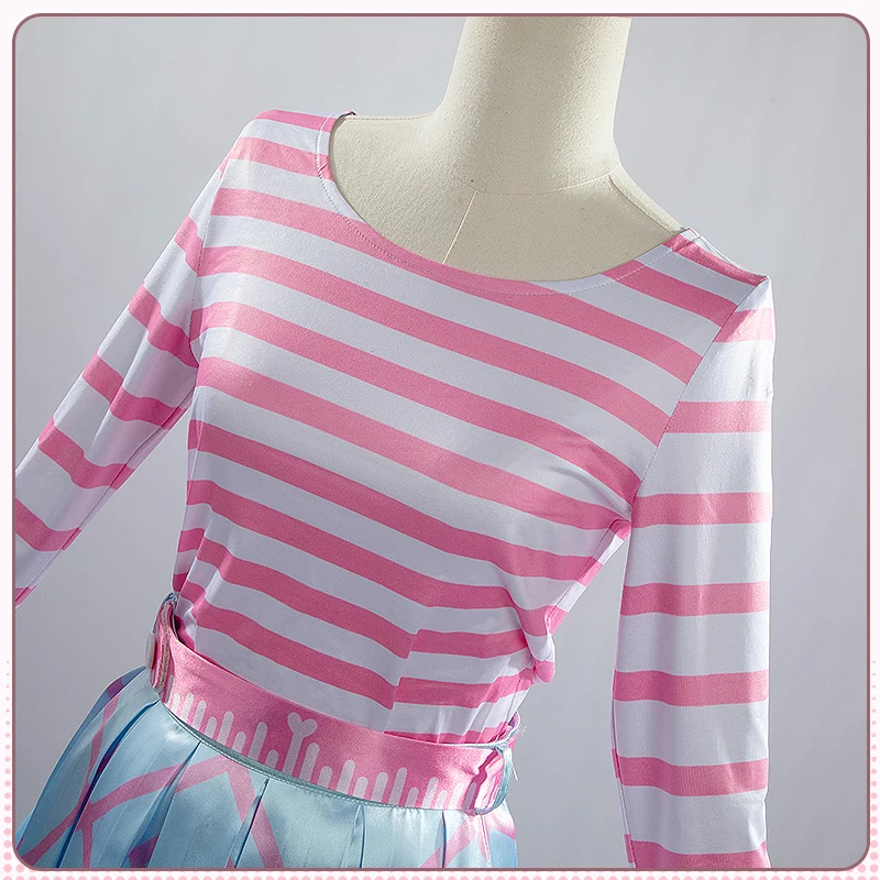 Virtual YouTuber/VTuber Yang Nari Carnival Costume Cute Anime Girl Uniform Skirt Halloween Party Suit Not Wig