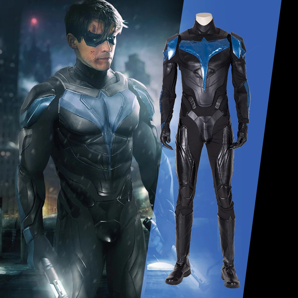 DC Movie Titan Season 3 Nightwing costume full set of the same cosplay tights costume