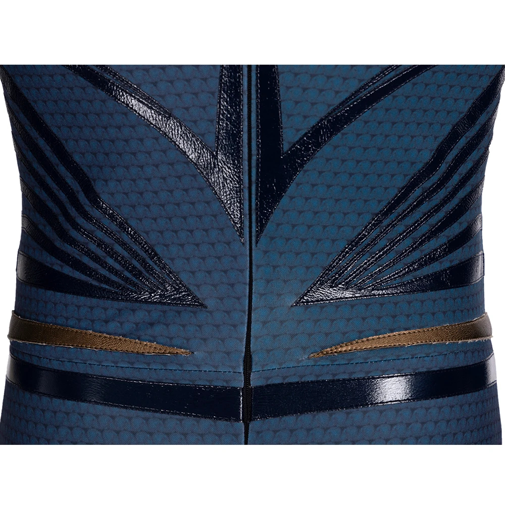 DC Movie-Superman: Man of Steel cosplay jumpsuit with cape