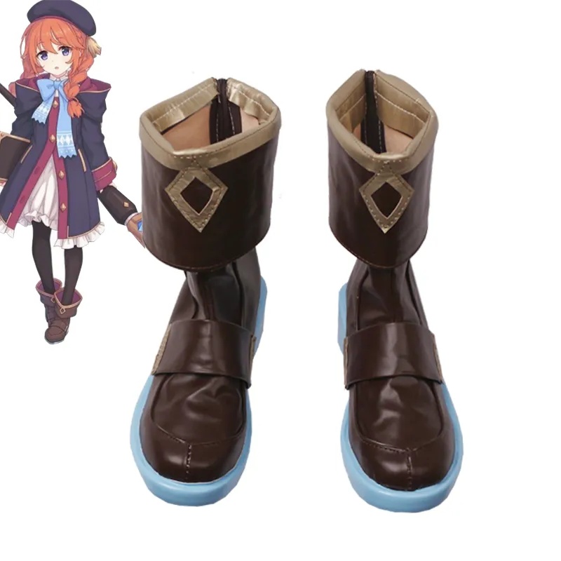 Game Princess Connect Re:Dive Uni Cosplay Costume Cute Girl Dress Cosplay Wig Shoes