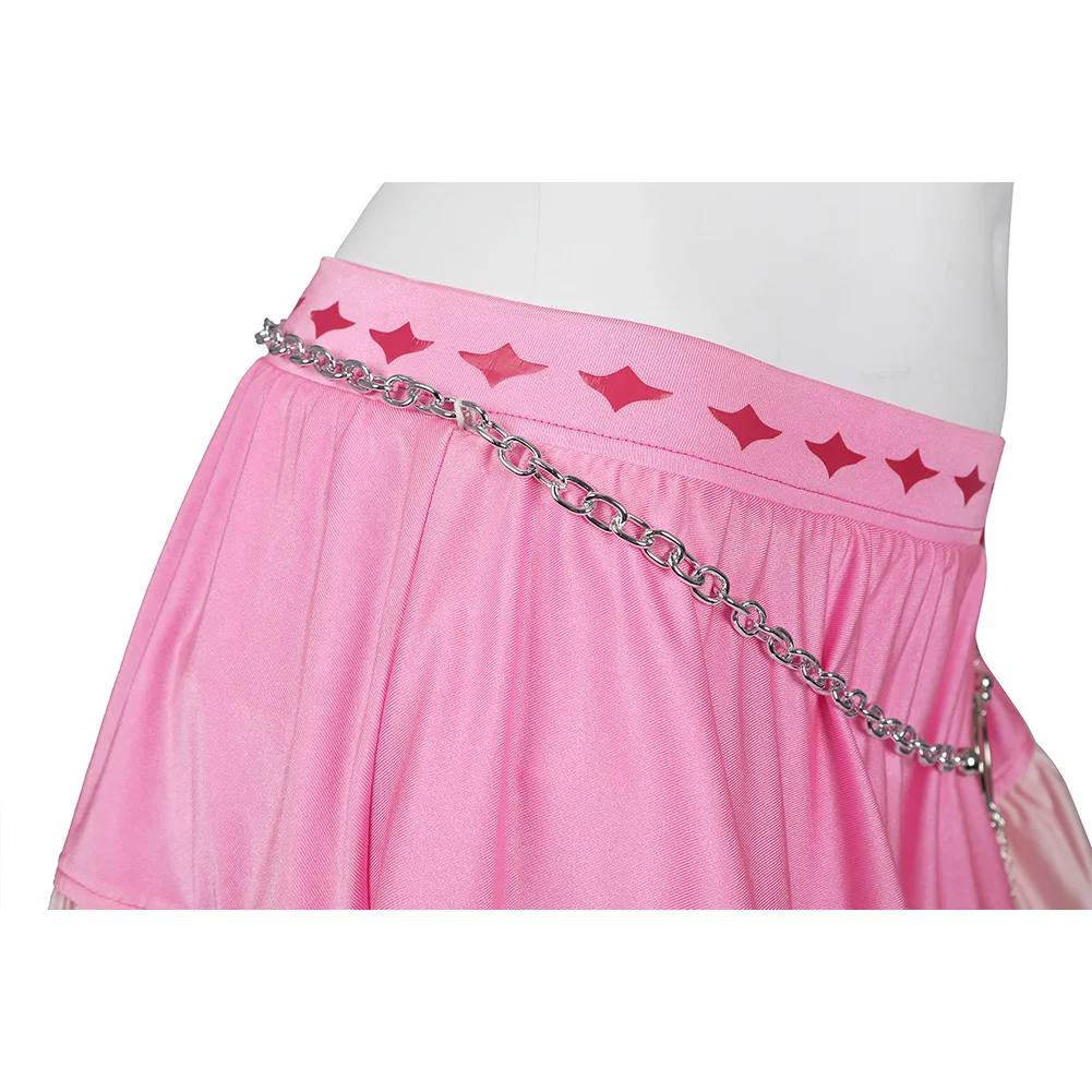 Aerith Gainsborough Cosplay Swimsuit Bikini Costume Final Fantasy Women Girls Disguise Clothing Halloween Carnival Suit