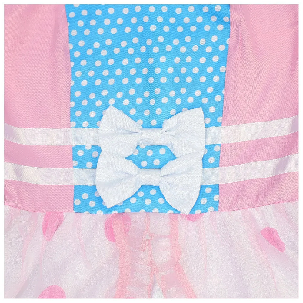 Anime Movie Toy story 4 Bo Peep Cosplay Costume Full Sets Wave Point Dress Uniforms