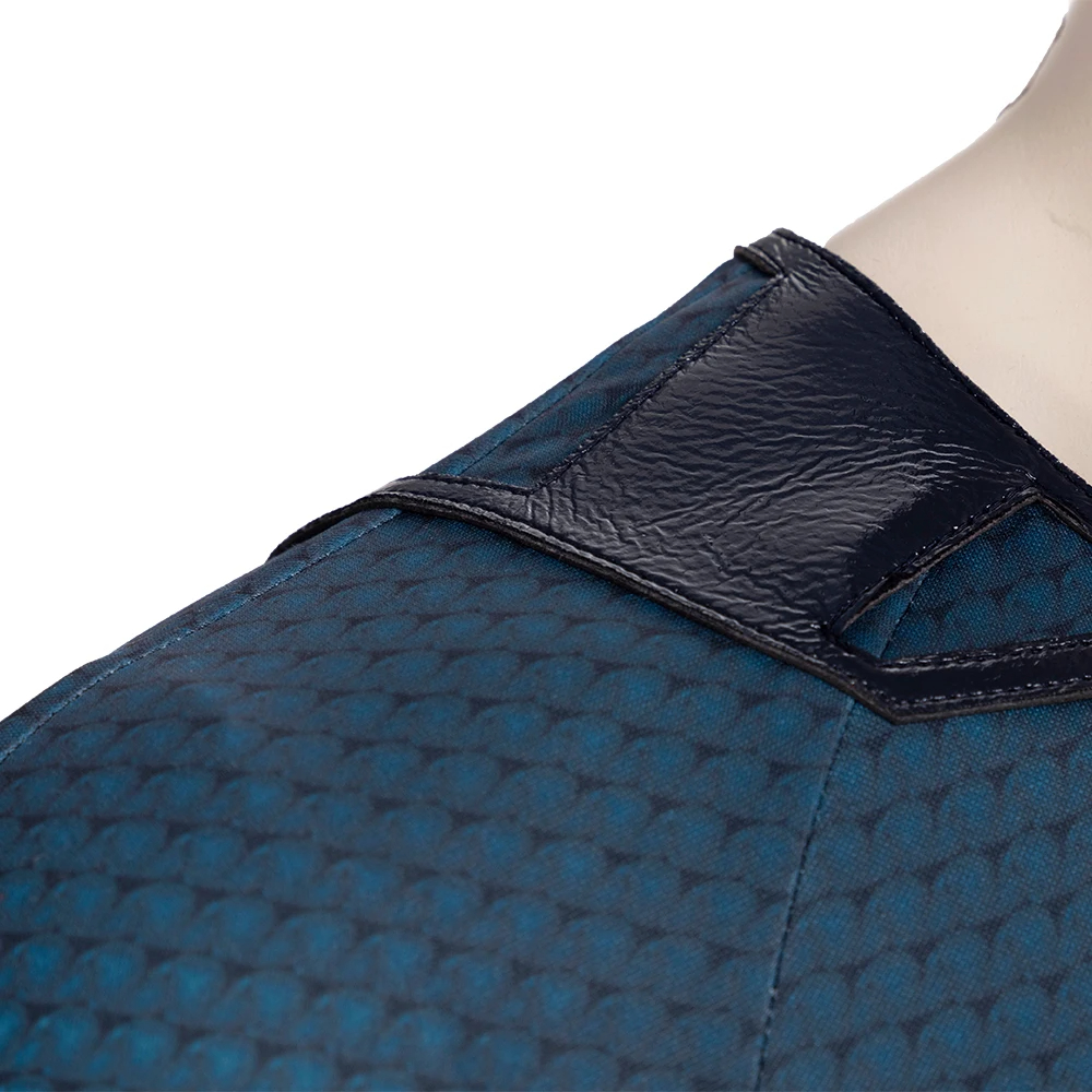 DC Movie-Superman: Man of Steel cosplay jumpsuit with cape