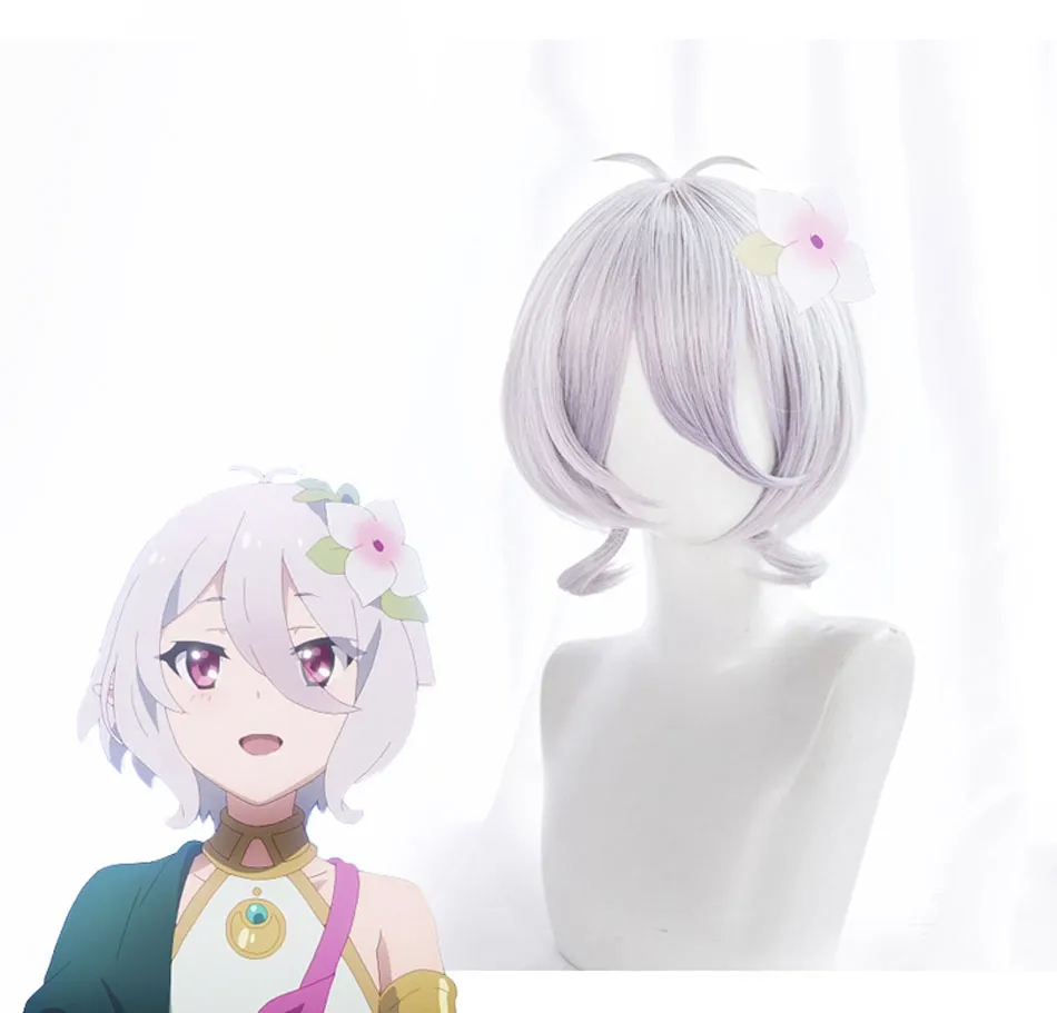 【Ready for ship】Game Princess Connect Re:Dive Natsume Kokoro Cute Girl Cosplay Wig