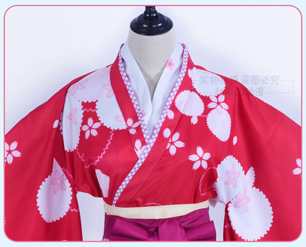 Re: Life In A DiffeRent World From Zero Rem Ram Kimono Cosplay Costume