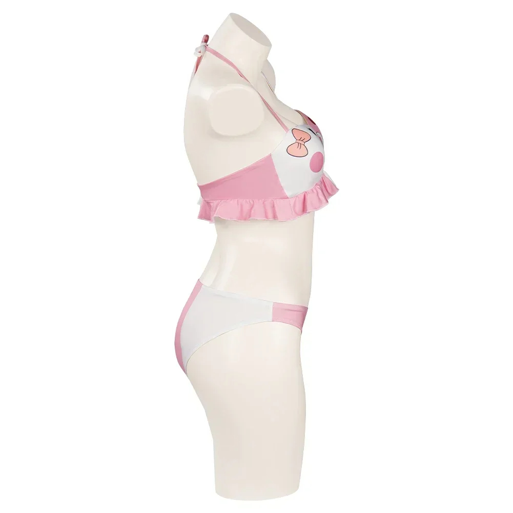 Danganronpa Monomi Cosplay Costume Bikini Swimsuit Jumpsuit Outfits Halloween Carnival Suit Sexy Swimwear