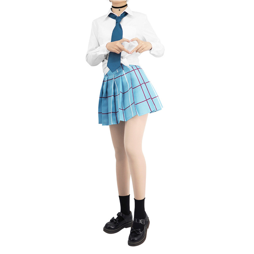 Anime My Dress-Up Darling Kitagawa Marin Full Set for Adult Kids Halloween Party Cosplay Costume 