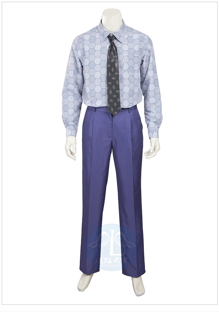 The Dark Cos Knight Joker Cosplay Costume Outfits Halloween Carnival Suit