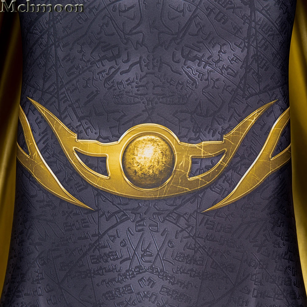 Doctor Fate Black Adam Kent Nelson Cosplay Costume Halloween Bodysuit Jumpsuits DC Movie