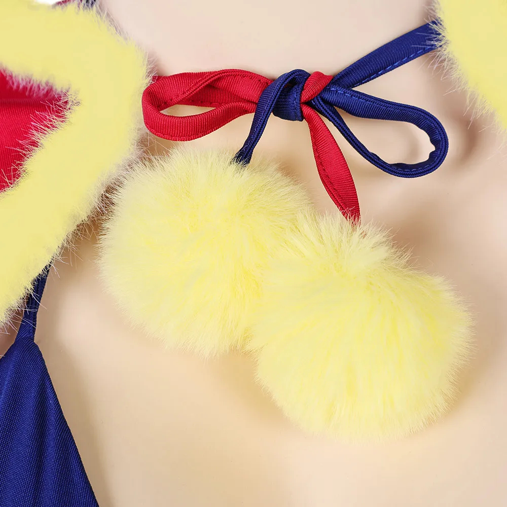 Pomni Cosplay Lingerie Anime Digital Circus Swimsuit Costume for Women Jumpsuit Costumes Halloween Carnival Suit 