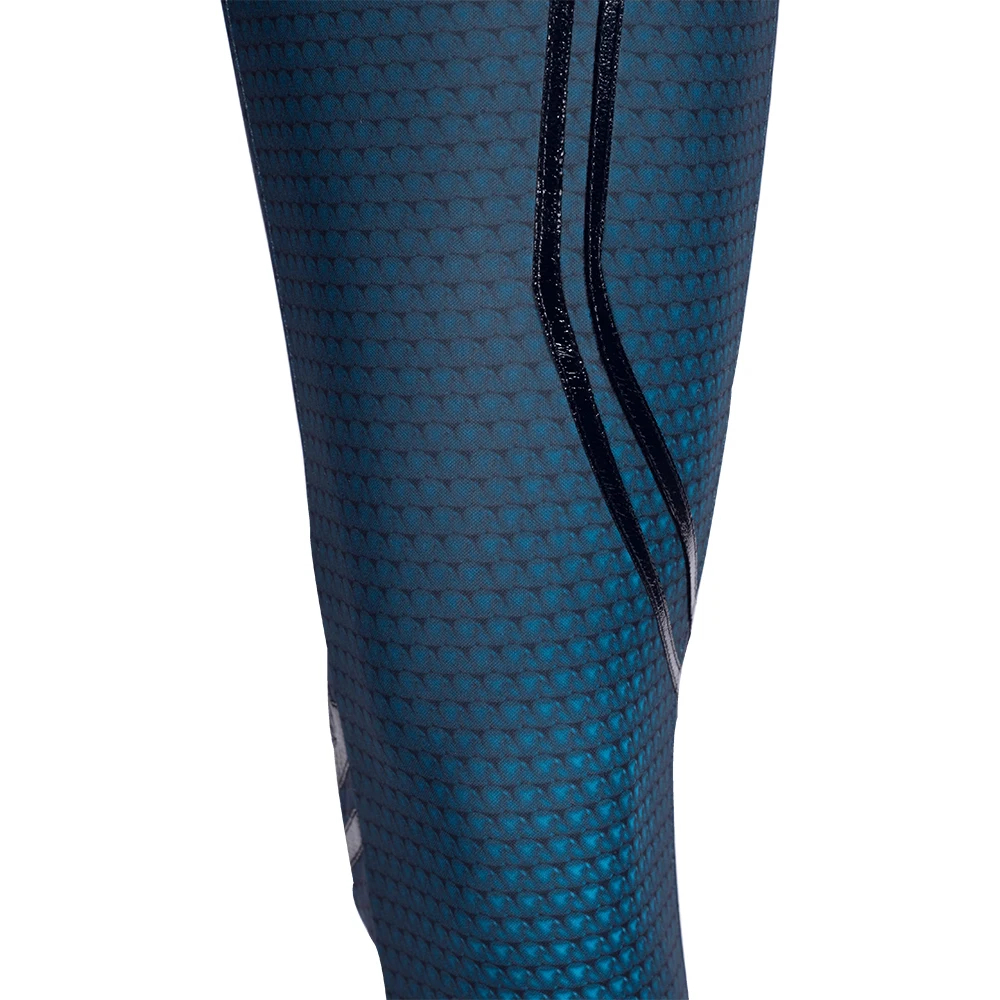 DC Movie-Superman: Man of Steel cosplay jumpsuit with cape