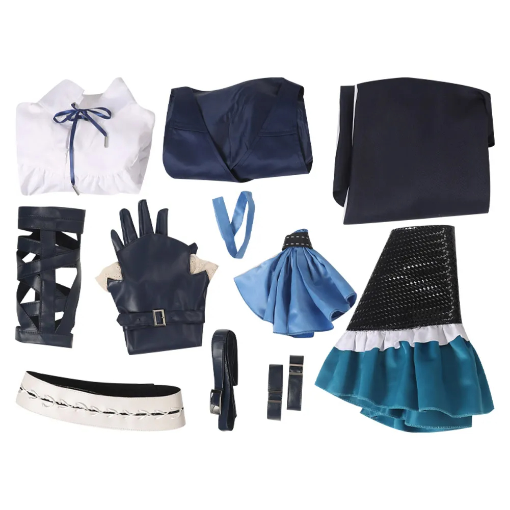 Final Fantasy XVI  Jill Warrick Cosplay Costume Women Dress Belt Outfits Halloween Carnival Party Disguise Suit