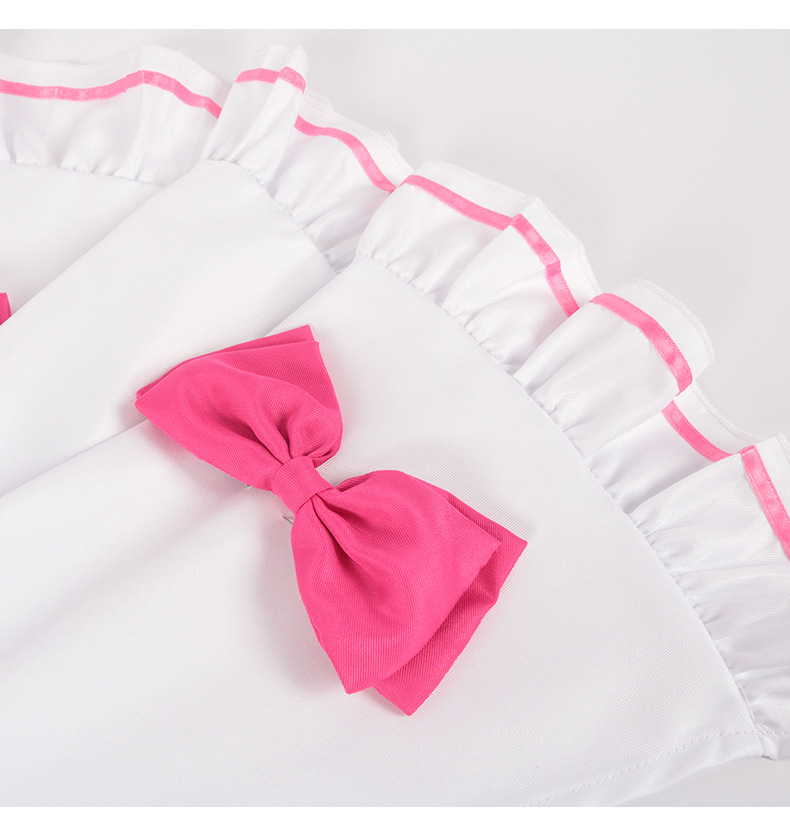 Oshi No Ko Hoshino Rubii Cosplay Costume Coffee Maid Dress Hairband Stockings Bow 