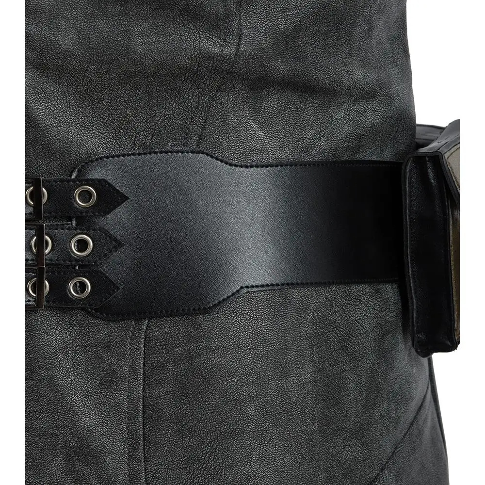 DC Movie Gotham Knights Cosplay Superhero Bruce Wayne Costume Halloween Carnival Classic Battle Outfit With Big Cloak For Adult Men