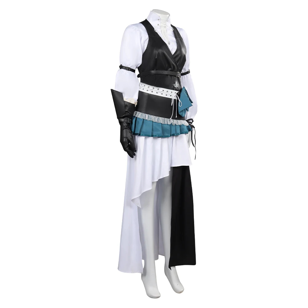 Final Fantasy XVI Jill Warrick Cosplay Costume Dress Belt Outfits Halloween Carnival Party Disguise Suit