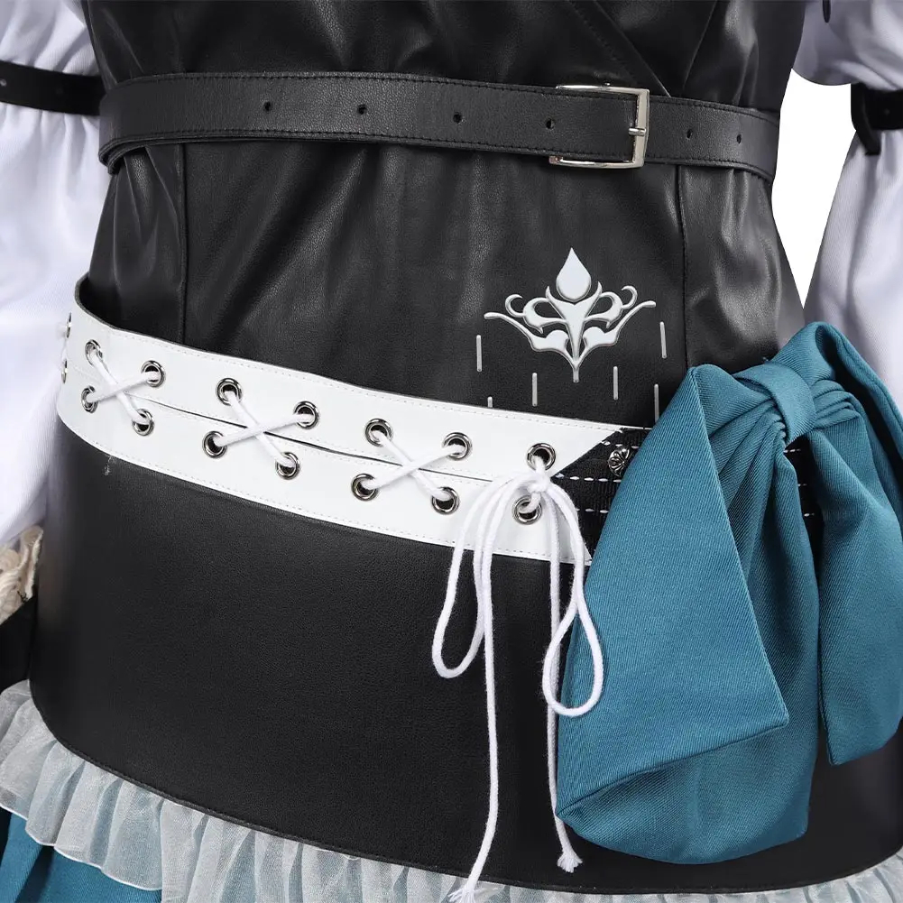 Final Fantasy XVI Jill Warrick Cosplay Costume Dress Belt Outfits Halloween Carnival Party Disguise Suit