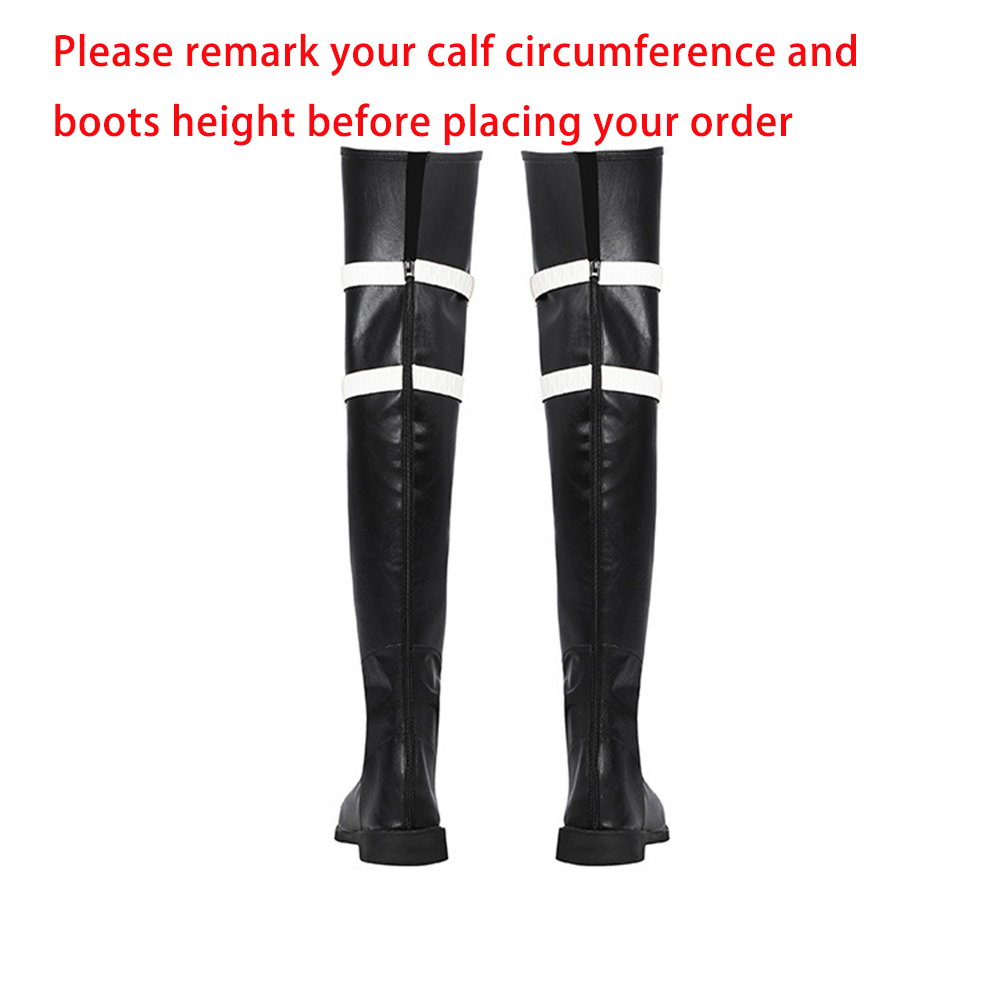 Game Final Fantasy VII Cosplay Sephiroth Cosplay Costume Shoes Boots