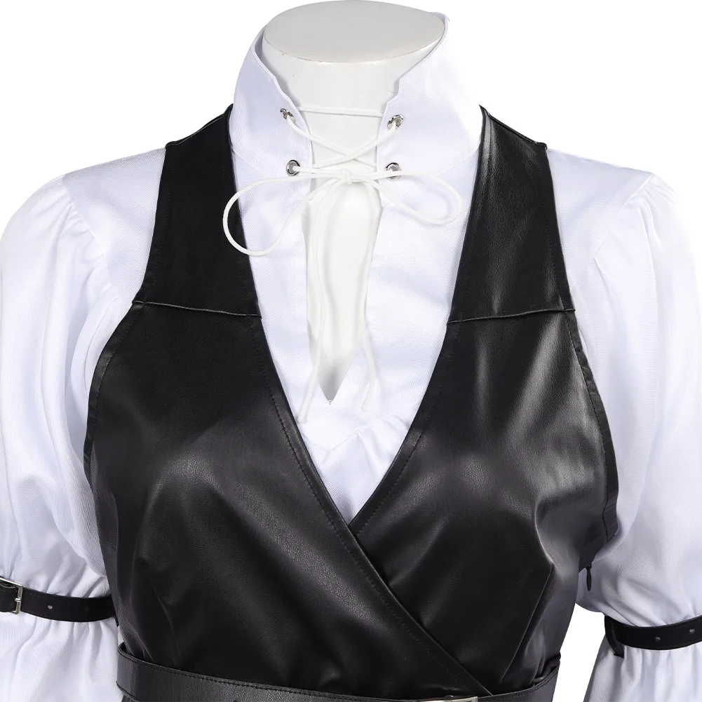 Final Fantasy XVI Jill Warrick Cosplay Costume Dress Belt Outfits Halloween Carnival Party Disguise Suit