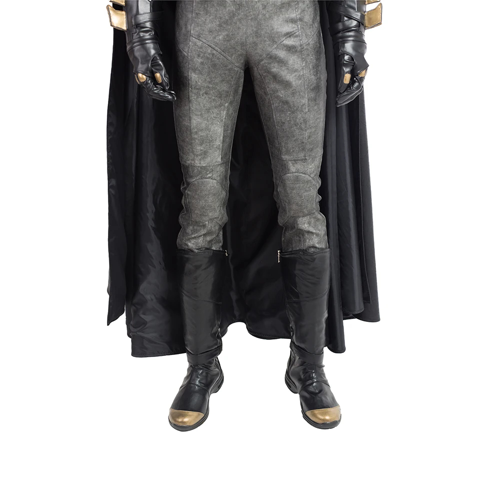 DC Movie Gotham Knights Cosplay Superhero Bruce Wayne Costume Halloween Carnival Classic Battle Outfit With Big Cloak For Adult Men