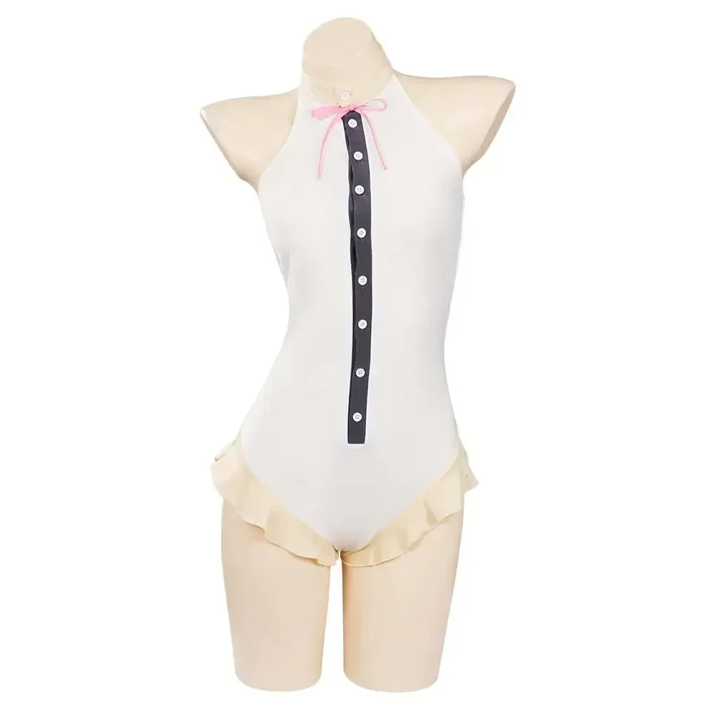 Danganronpa Monomi Cosplay Costume Bikini Swimsuit Jumpsuit Outfits Halloween Carnival Suit Sexy Swimwear 