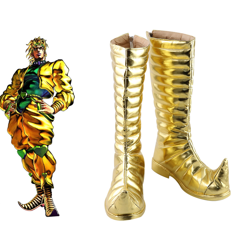 Anime JoJo‘s Bizarre Adventure Dio Brando Cosplay Shoes Boots