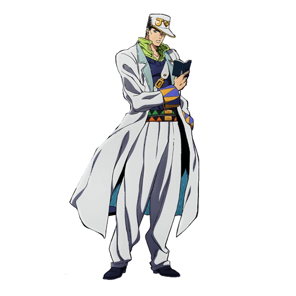 JoJo's Bizarre Adventure Kujo jotaro Cosplay Costume Halloween Party Clothings Suit Outfit Set