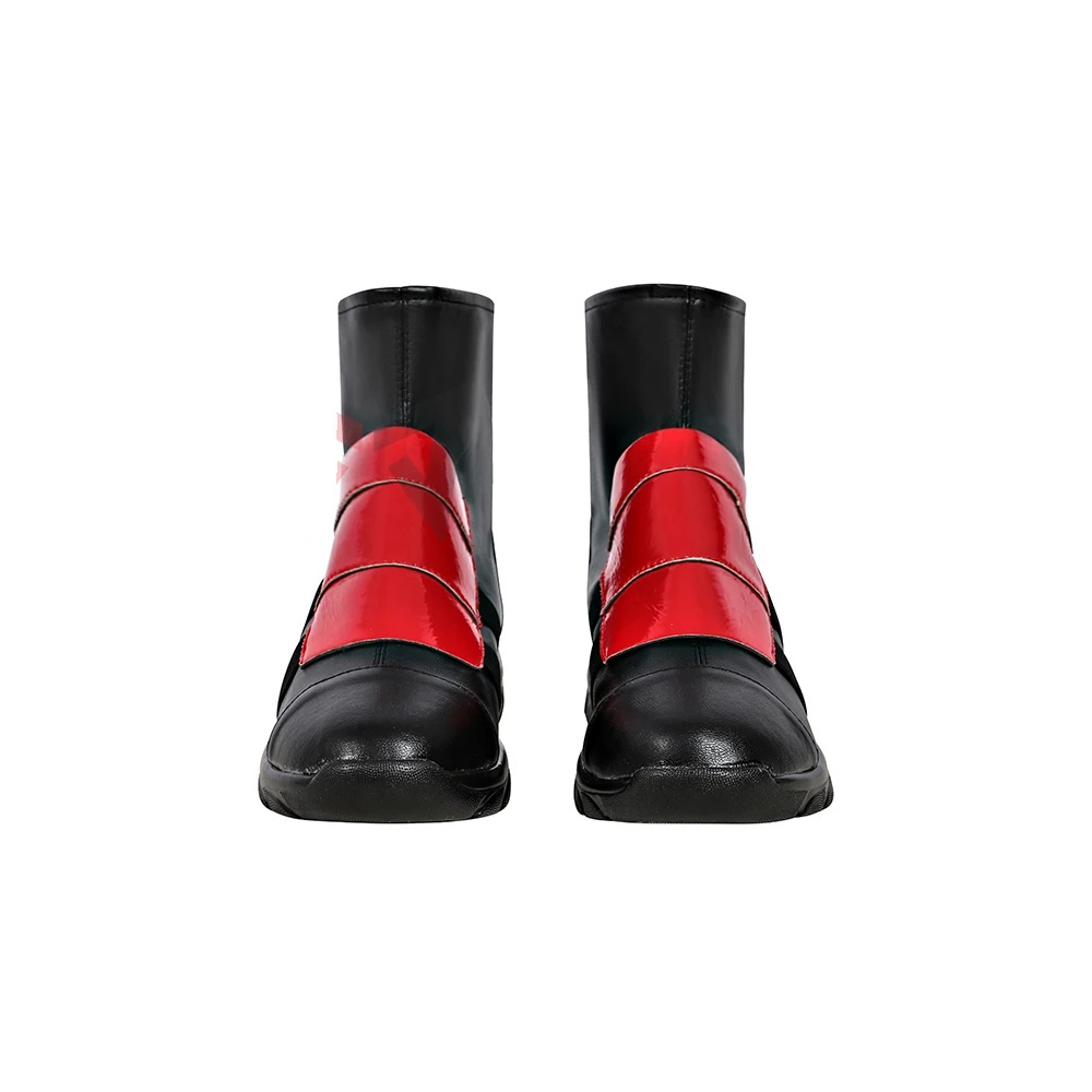 Marvel Movies Wolverineng Cosplay Costume Accessories Red Deadpool Jumpsuit 