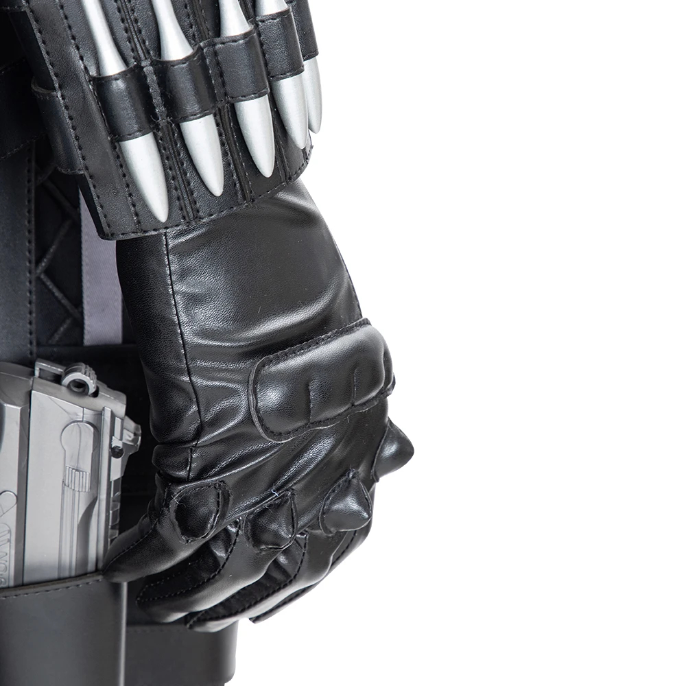 DC Movie Superhero New Bat hero Bruce Wayne Robert Cosplay Costume Adult Battle Outfit Party Full Props Suit