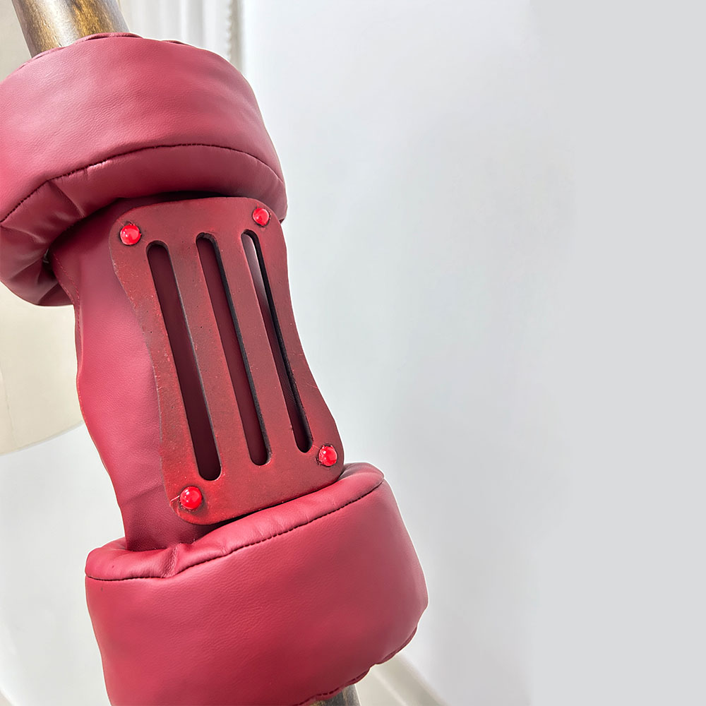 Street Fighter Cammy White Cosplay Props Gloves Bracers