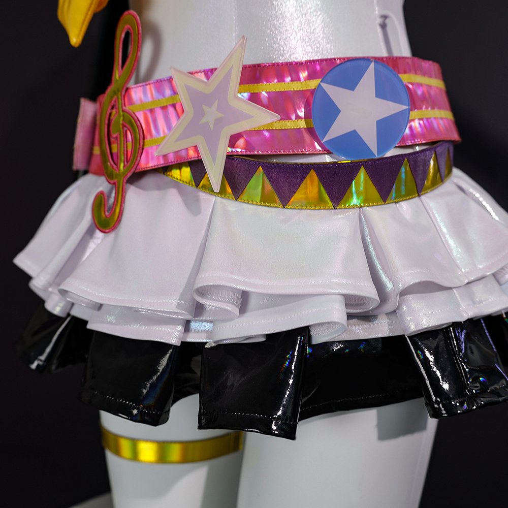 Muse Dash & Hatsune Miku  Kagamine Rin Halloween Cosplay Costume Full Set