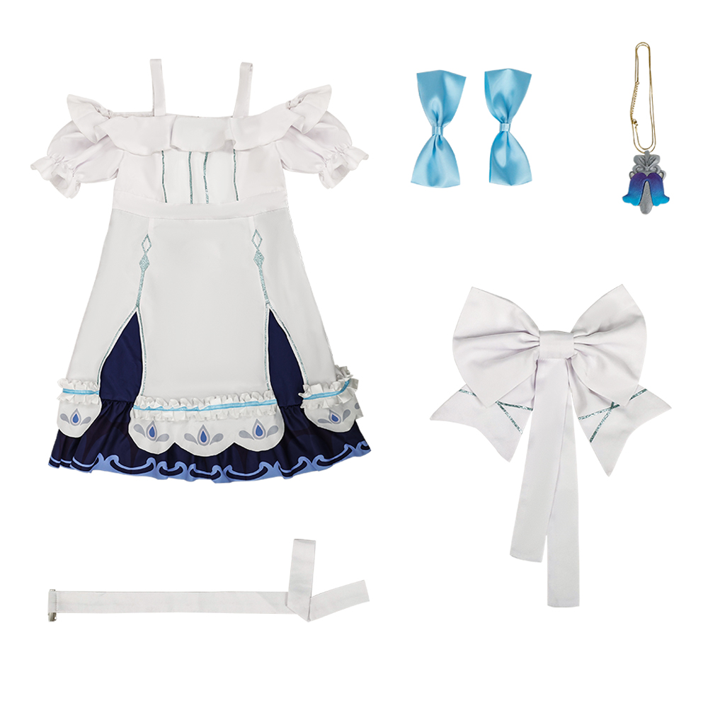 Game Genshin Impact Clervie Cosplay Costume Dress High quality version R20240221