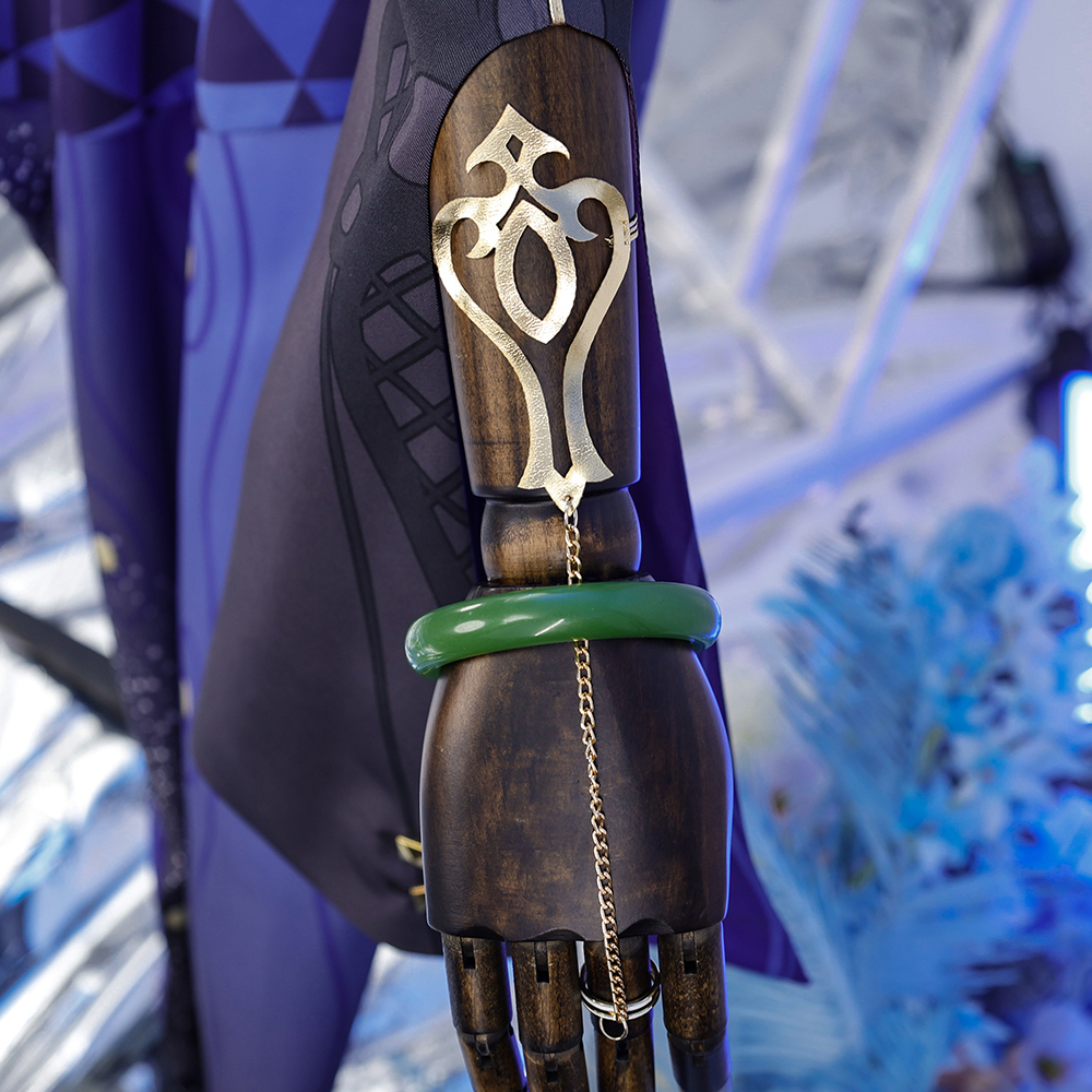 Full Set Game Honkai Star Rail Jade Halloween Cosplay Costume Full Set R20240226 