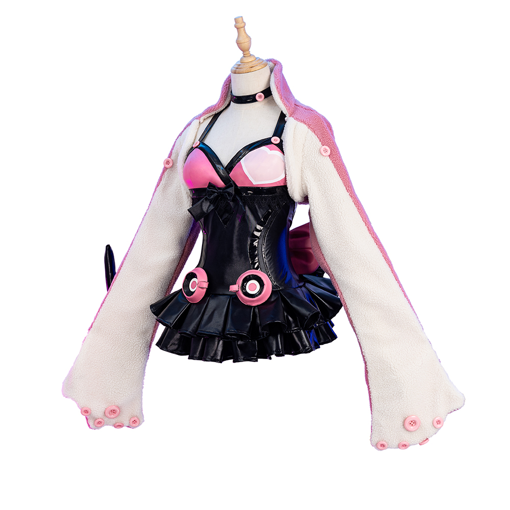 Tekken 7 Lucky Chloe Cosplay Costume Women Sexy Cat Party