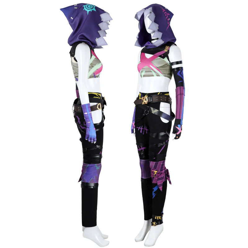 LOL Arcane Season 2 Jinx Battle Suit Cosplay Costume