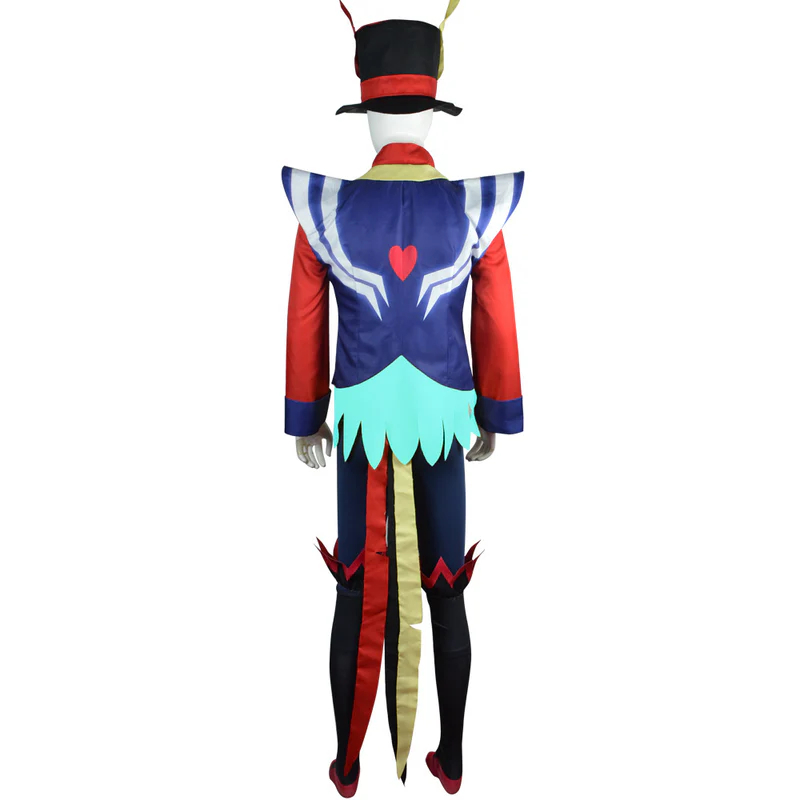 Helluva Boss Ozzie Uniform Suit Cosplay Costume With Accessories