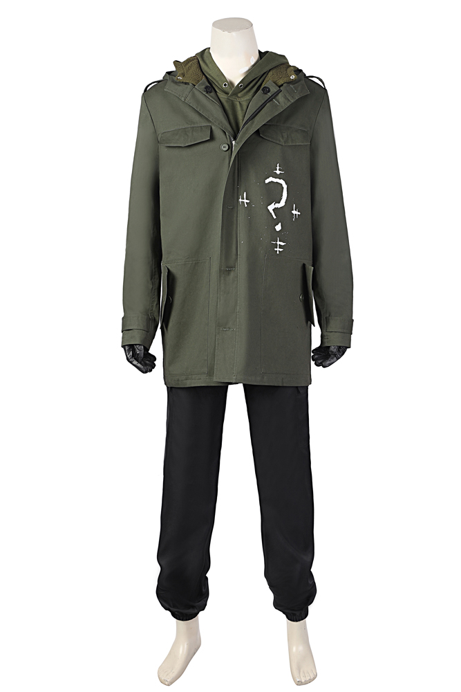  The Batman 2022 movie Riddler Cosplay Costume Halloween Costume Sets DC Movie  4832