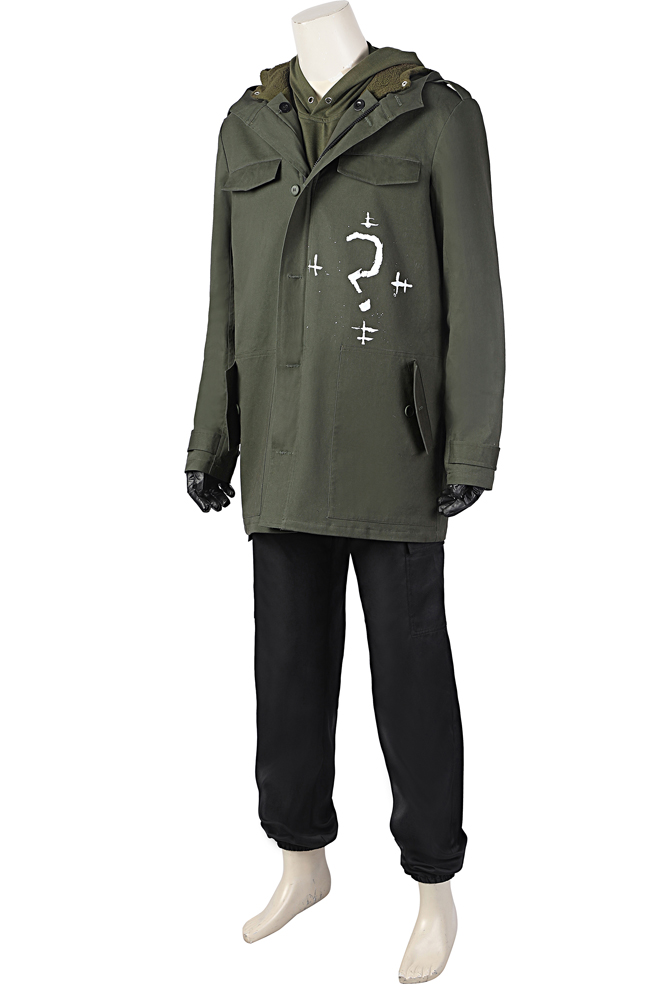  The Batman 2022 movie Riddler Cosplay Costume Halloween Costume Sets DC Movie  4832