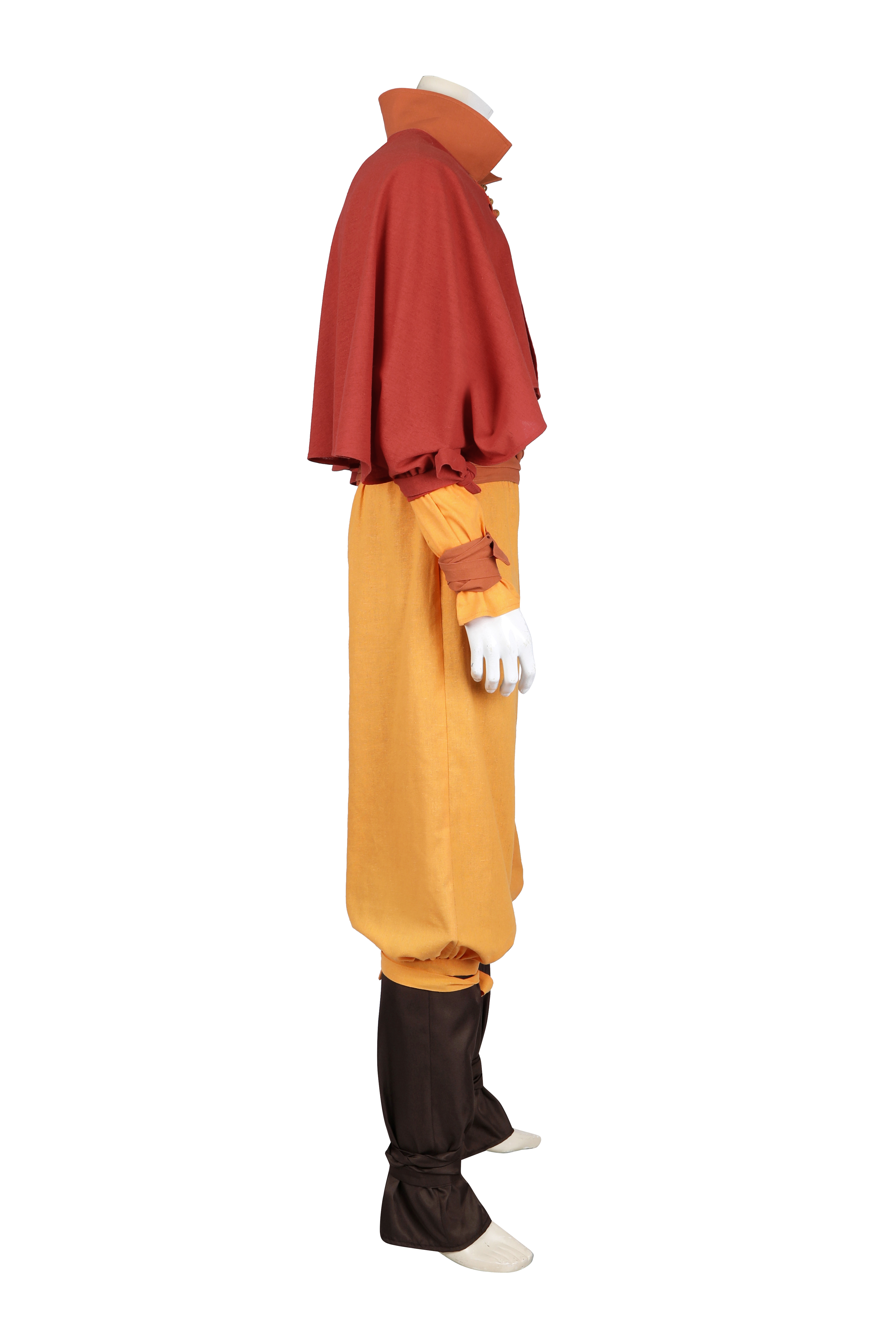 Anime Avatar Airbender Avatar Aang Cosplay Costume Adult Kids Unisex Jumpsuit Suit Bodysuit Halloween Uniform