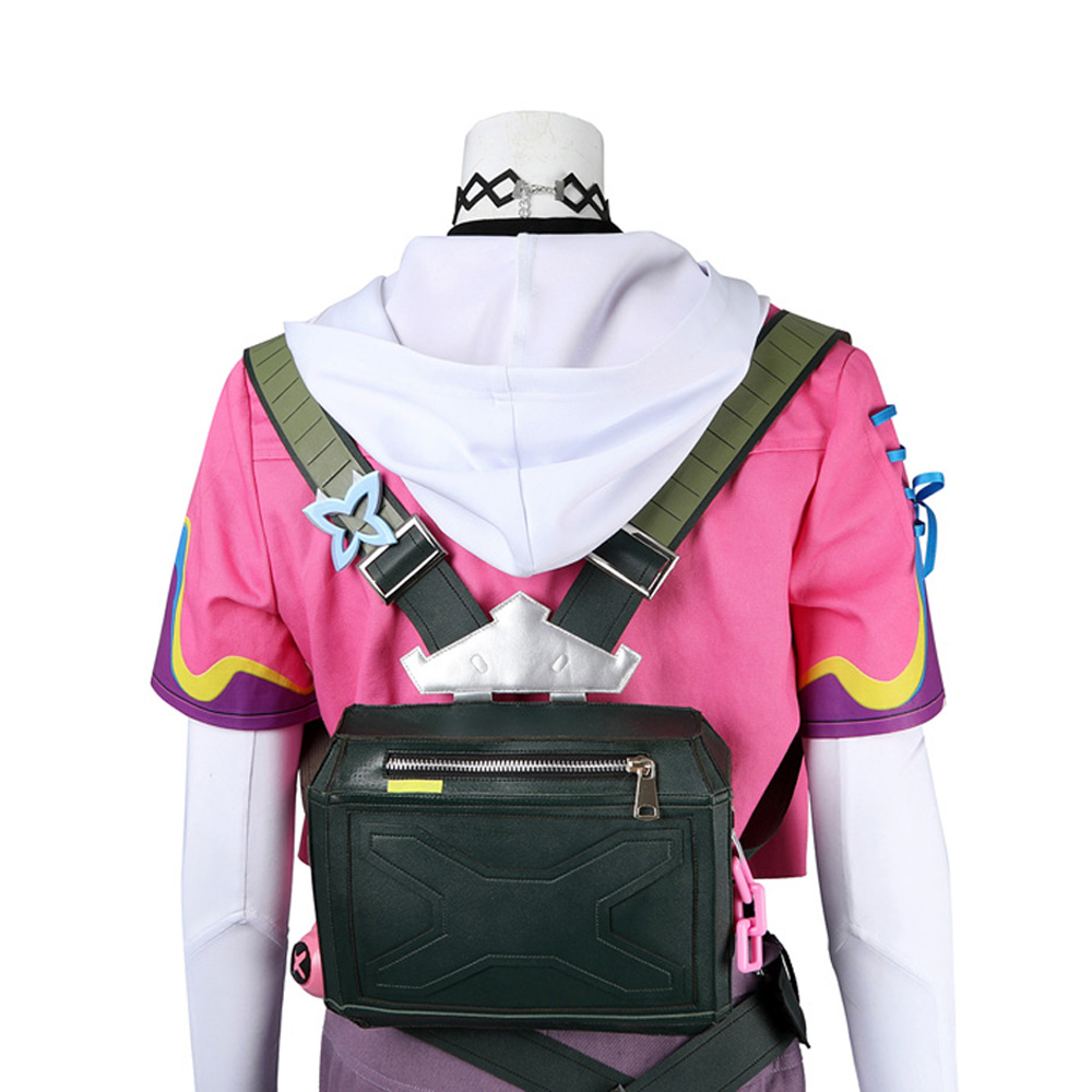VALORANT CLOVE Pink Cosplay Backpack Prop