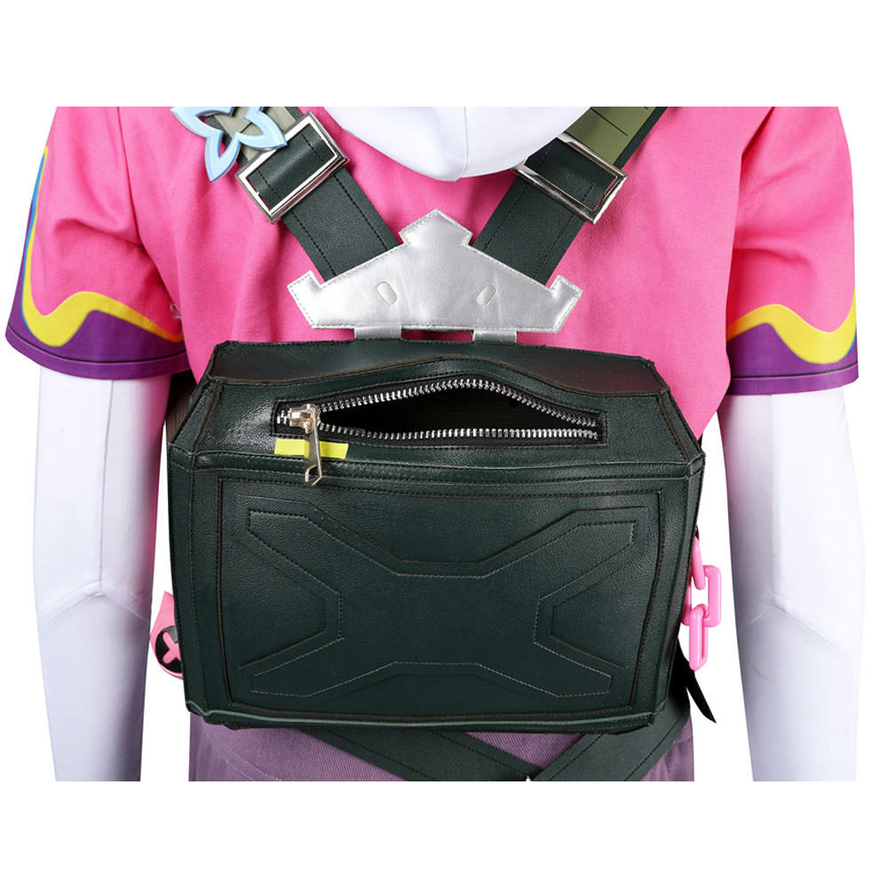 VALORANT CLOVE Pink Cosplay Backpack Prop