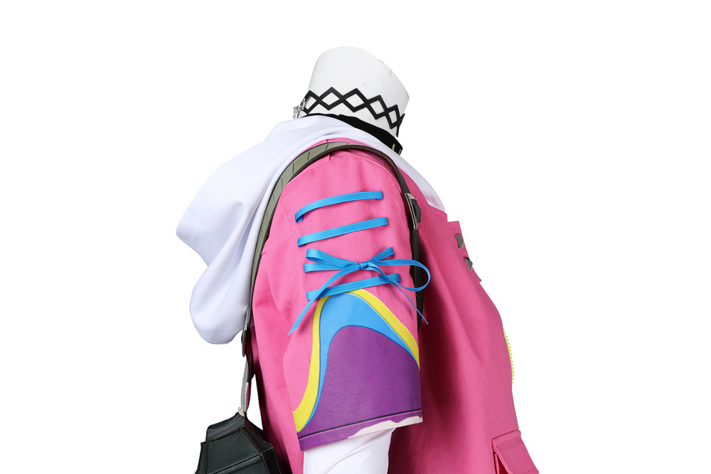 VALORANT CLOVE Pink Cosplay Costume With Backpack