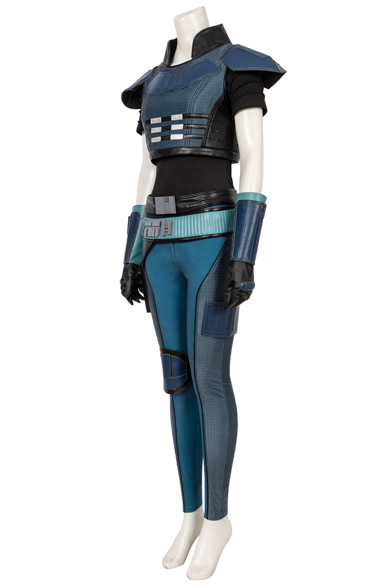 Movie Star Wars The Mandalorian Cosplay Costumes Gina Carano Suit