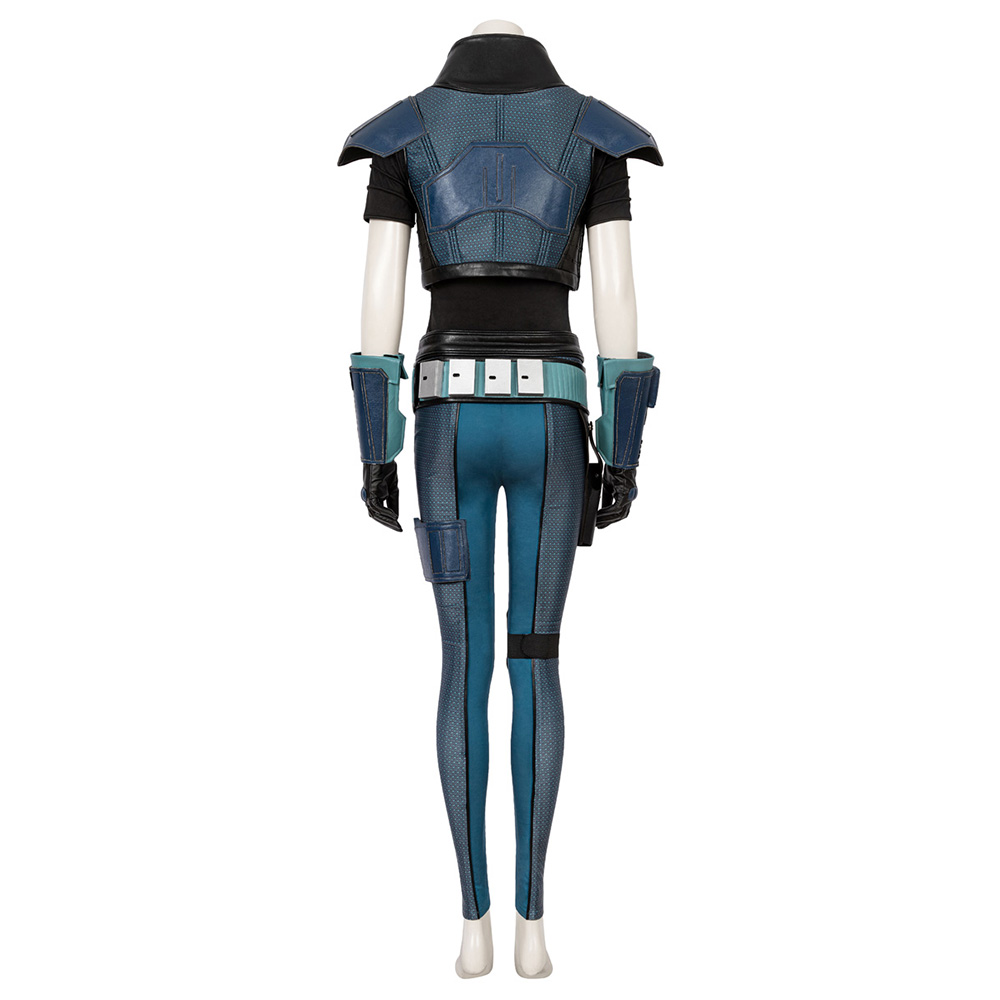 Movie Star Wars The Mandalorian Cosplay Costumes Gina Carano Suit